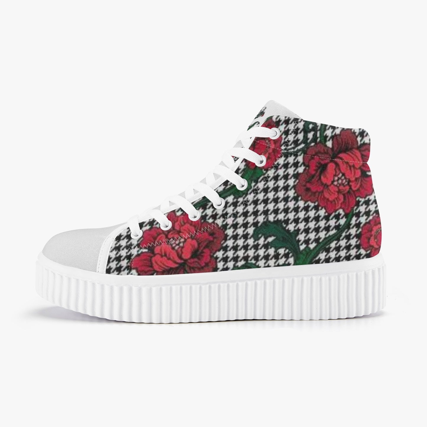 Lady MOGUL "Roses Are Red" Sneakers