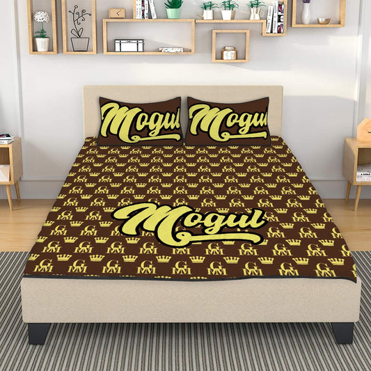 MOGUL Home Life Brown Crown Quilted Bed Sets