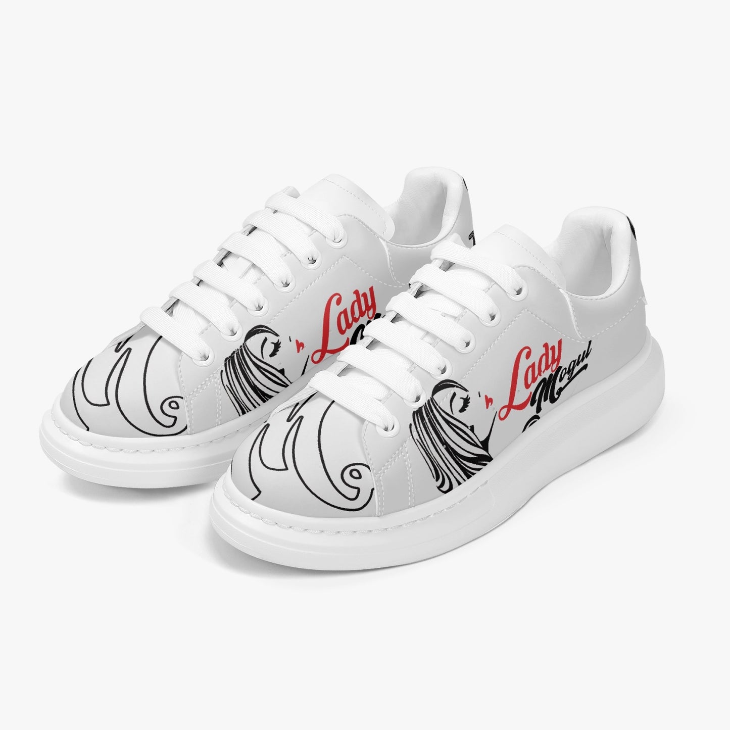 Lady MOGUL Lifestyle Low-Top Leather Sneakers