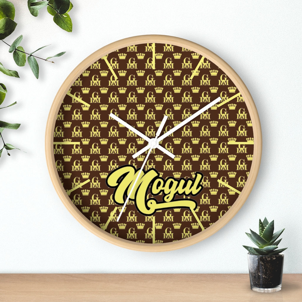 MOGUL Brown Classic Crown Clock