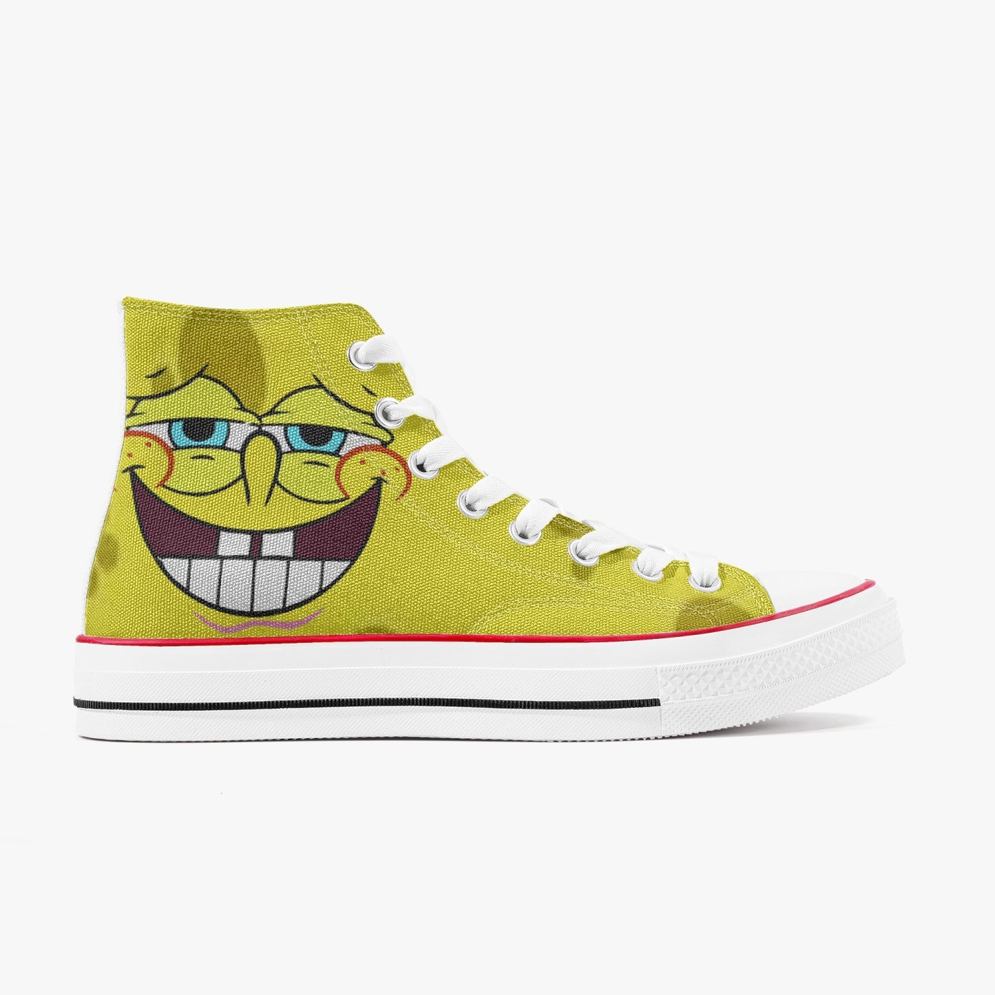 Sponge Bob High-Top Canvas Sneakers