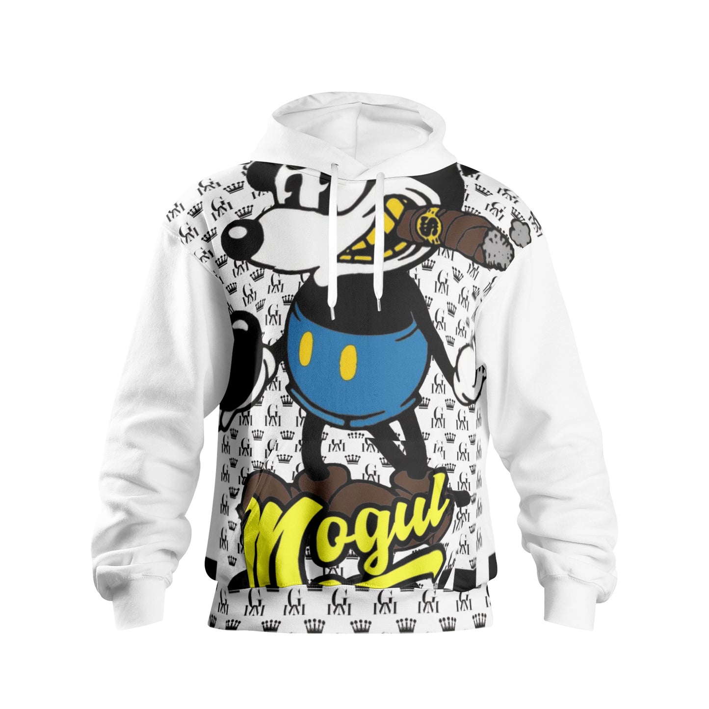 MOGUL Bomber Cat Men's Pullover Hoodie - Limited Edition