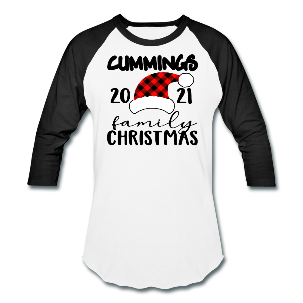 Cummings Family Christmas 2021 Adult - white/black