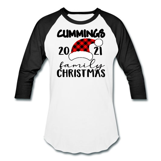 Cummings Family Christmas 2021 Adult - white/black