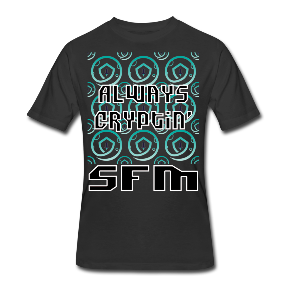 Crypto Currency "Always Cryptin'" Safemoon Coin SFM T-Shirt - black