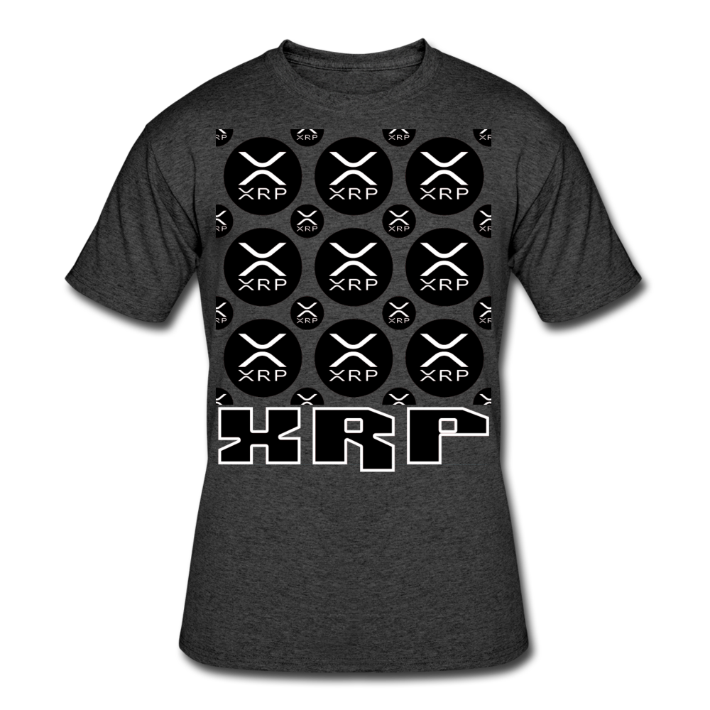 Crypto Currency Ripple Coin XRP T-Shirt - heather black
