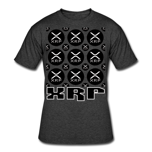 Crypto Currency Ripple Coin XRP T-Shirt - heather black