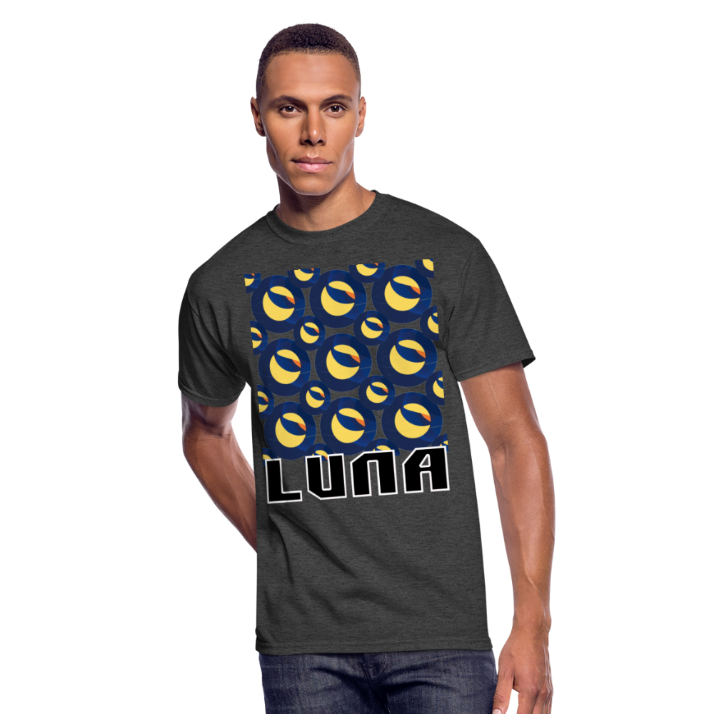 Crypto Currency Terra Coin LUNA T-Shirt - heather black