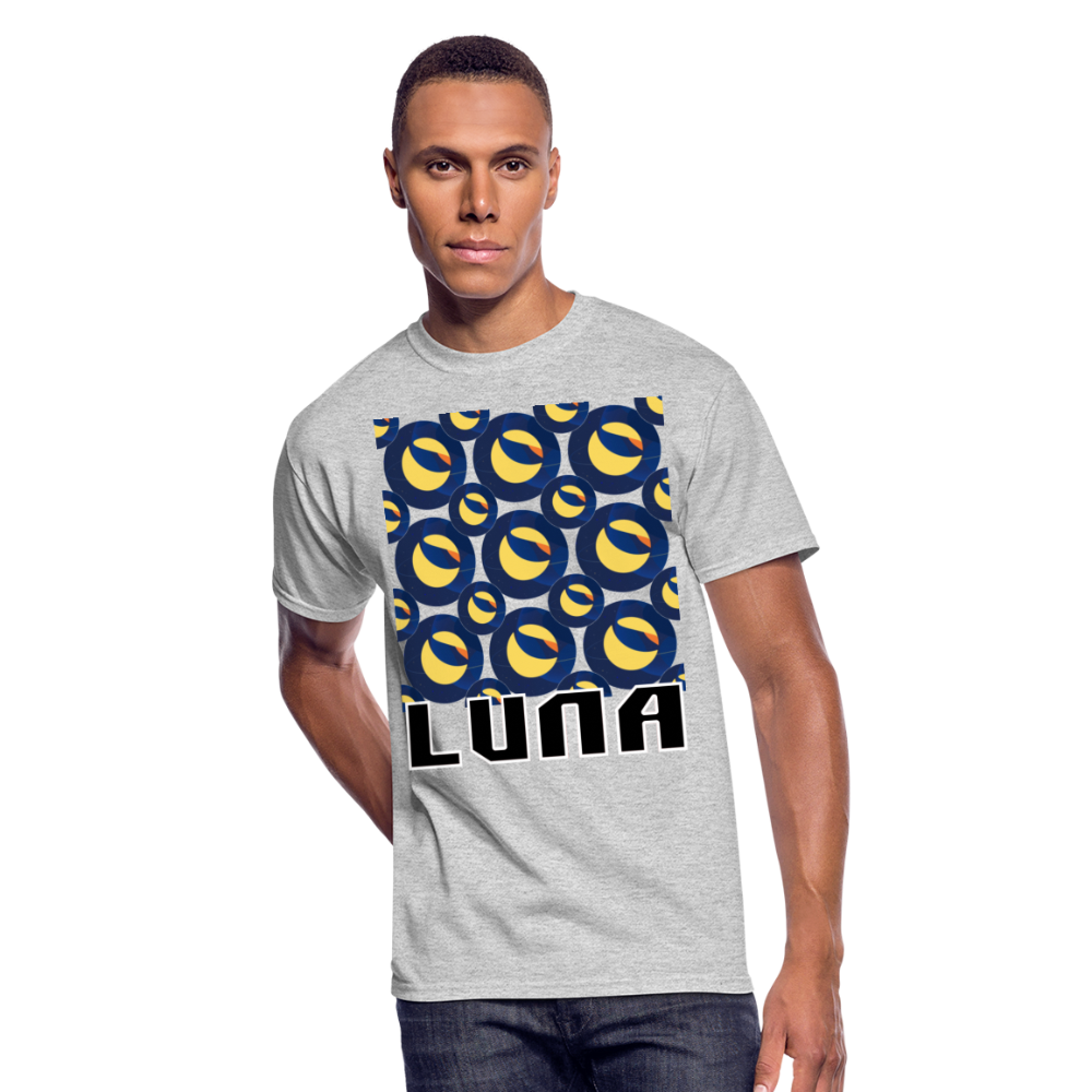 Crypto Currency Terra Coin LUNA T-Shirt - heather gray