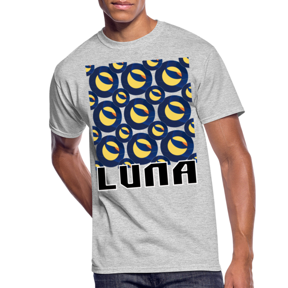 Crypto Currency Terra Coin LUNA T-Shirt - heather gray
