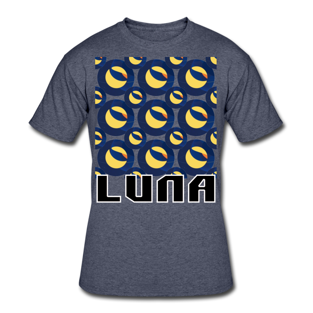 Crypto Currency Terra Coin LUNA T-Shirt - navy heather