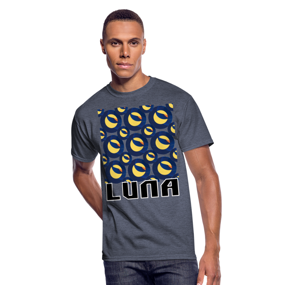 Crypto Currency Terra Coin LUNA T-Shirt - navy heather