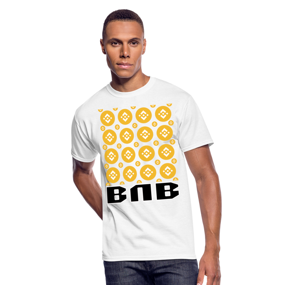 Crypto Currency Binance Coin BNB T-Shirt - white