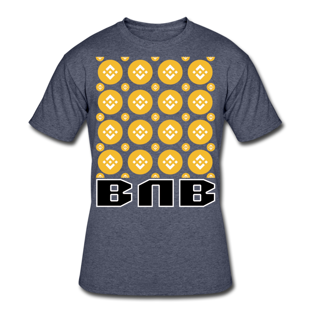 Crypto Currency Binance Coin BNB T-Shirt - navy heather