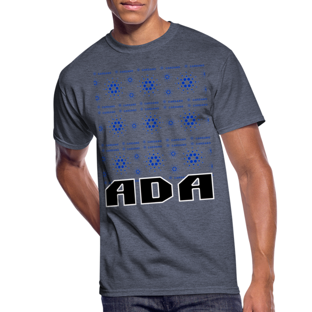 Crypto Currency Cardano Coin ADA T-Shirt - navy heather
