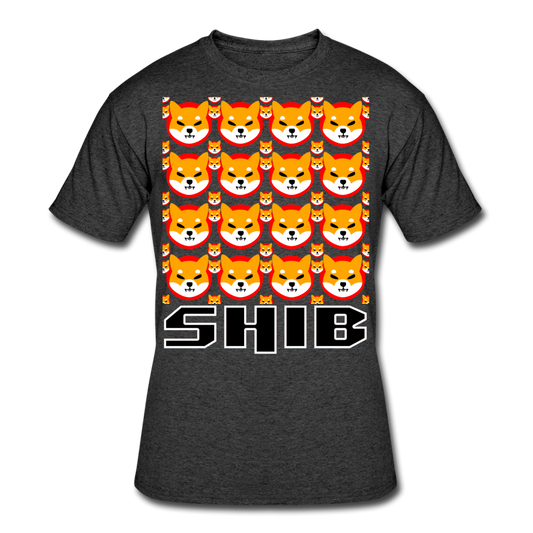Crypto Currency Shiba-Inu Coin SHIB T-Shirt - heather black