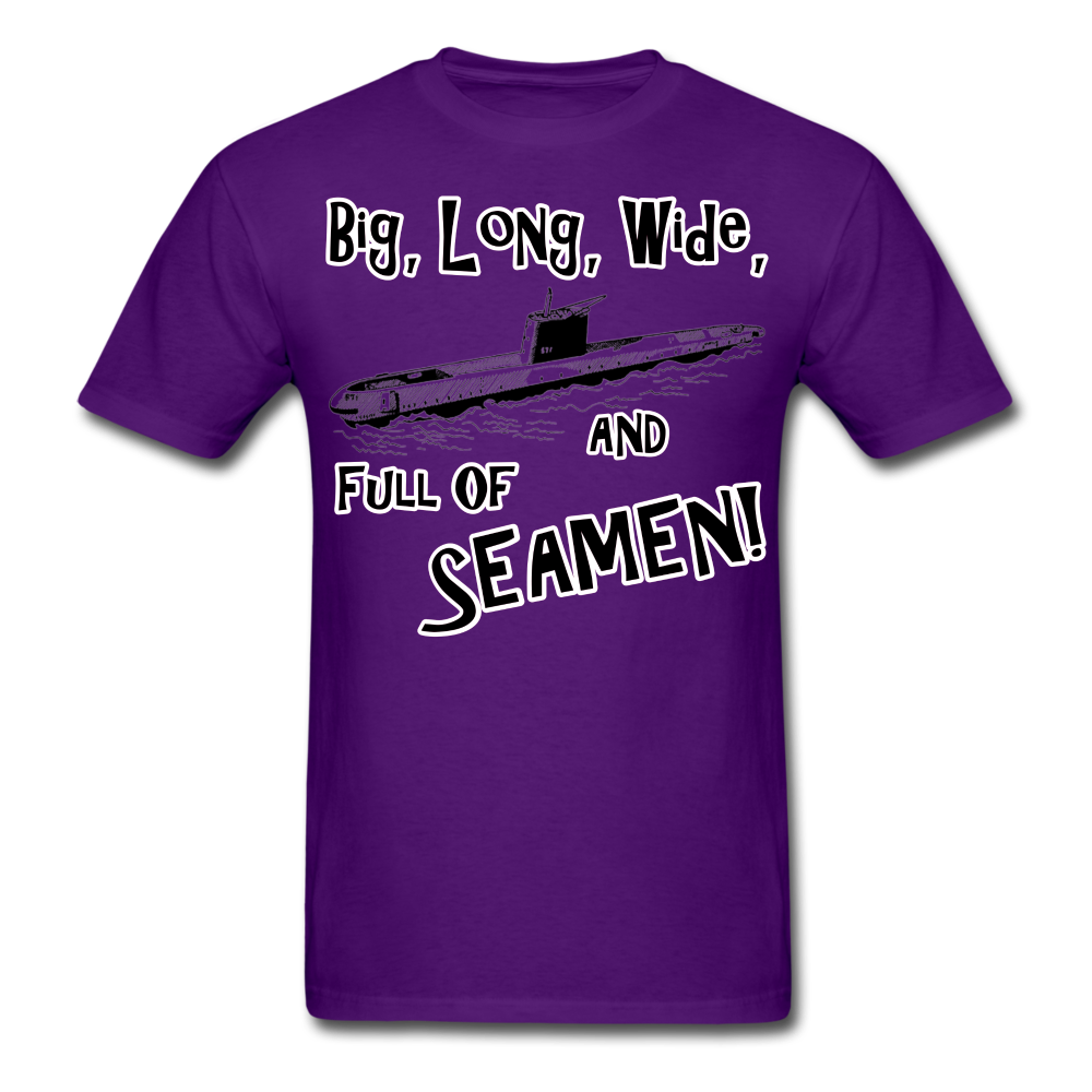Unisex Classic "Seaman" Funny T-Shirt - purple