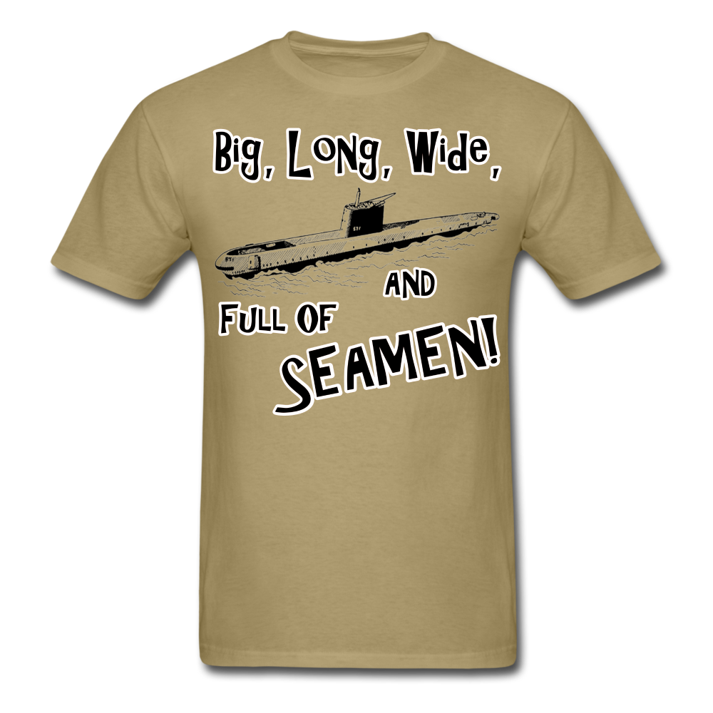 Unisex Classic "Seaman" Funny T-Shirt - khaki