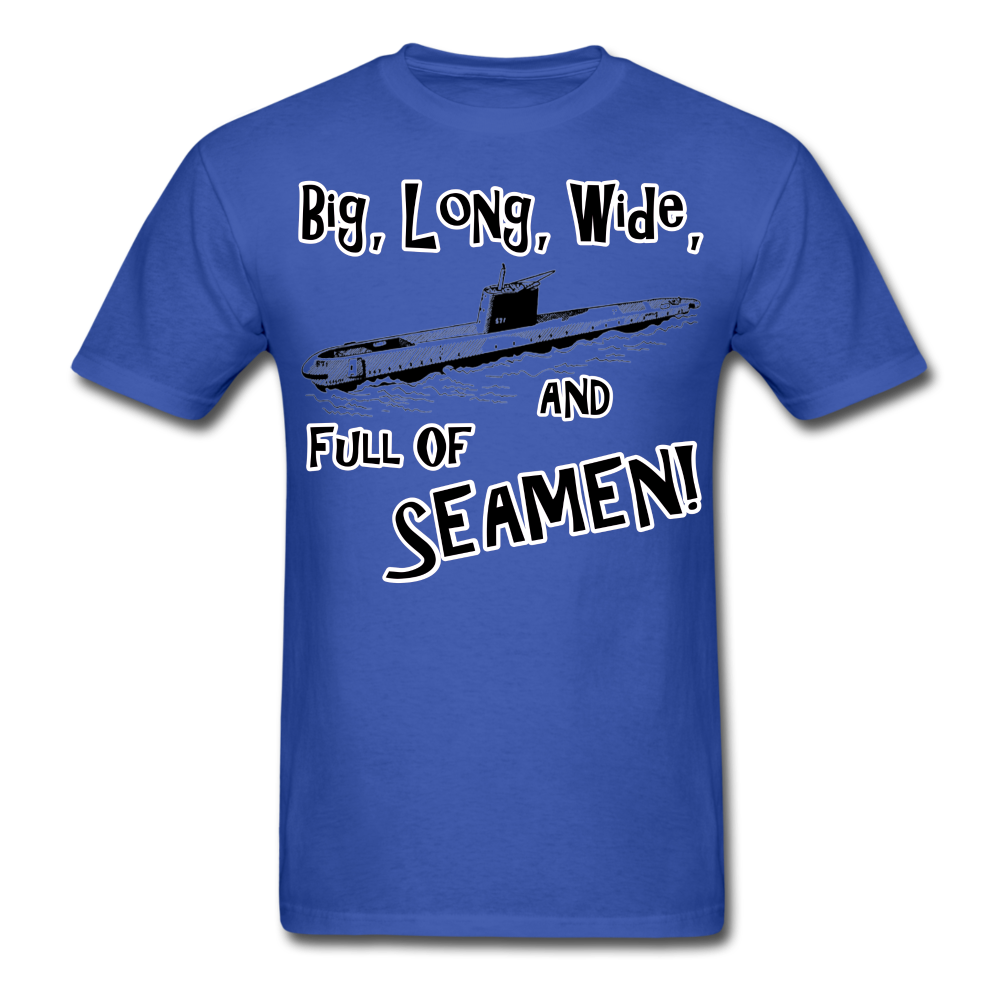 Unisex Classic "Seaman" Funny T-Shirt - royal blue