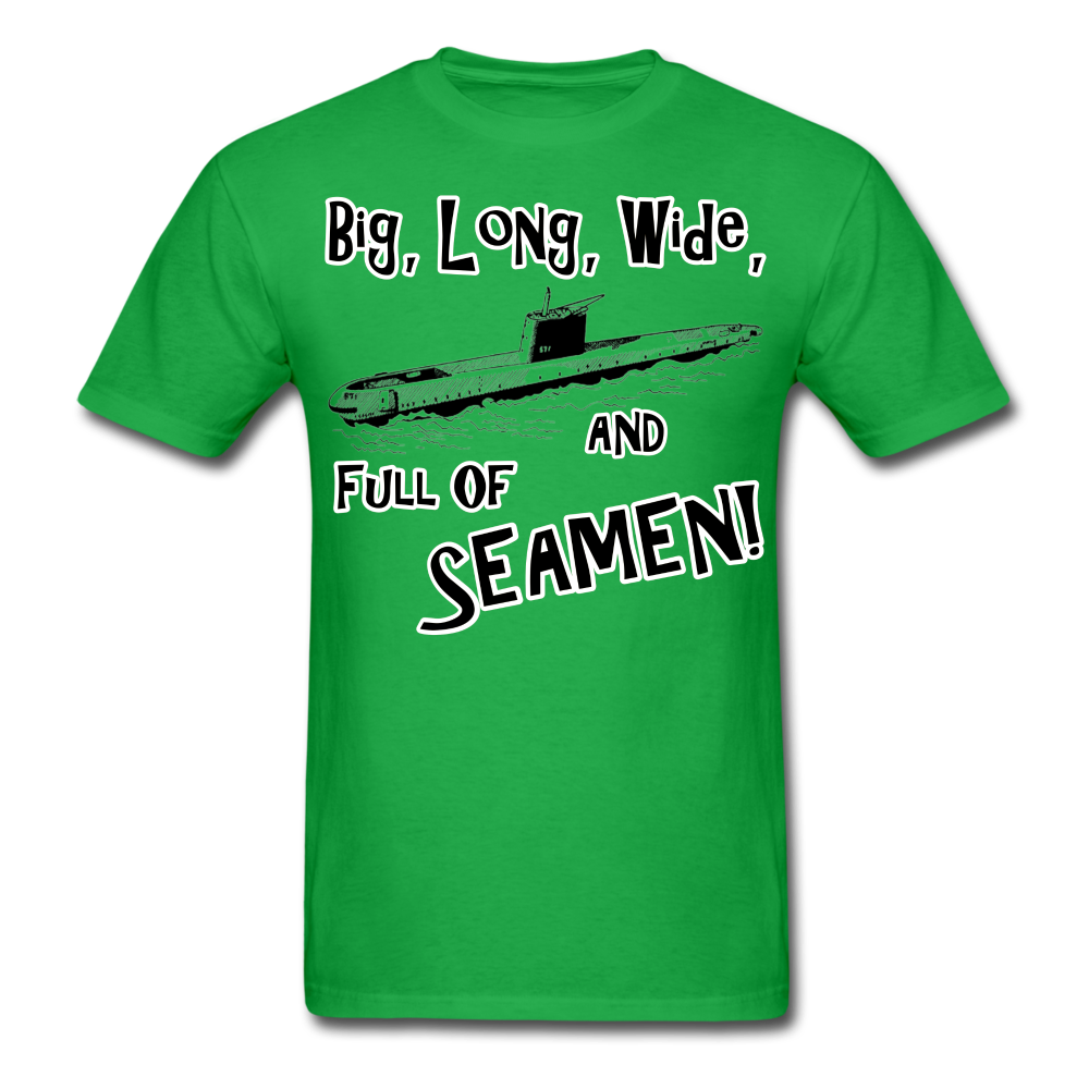 Unisex Classic "Seaman" Funny T-Shirt - bright green