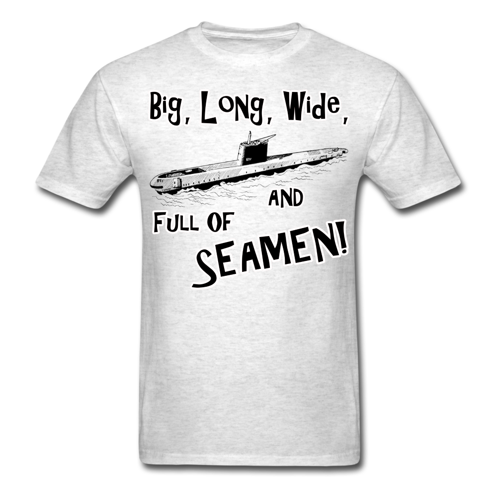 Unisex Classic "Seaman" Funny T-Shirt - light heather gray