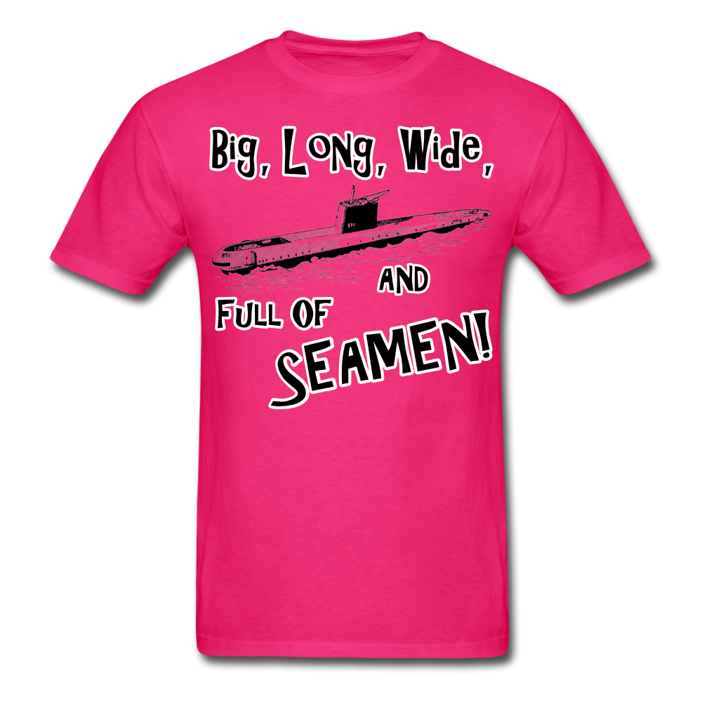 Unisex Classic "Seaman" Funny T-Shirt - fuchsia