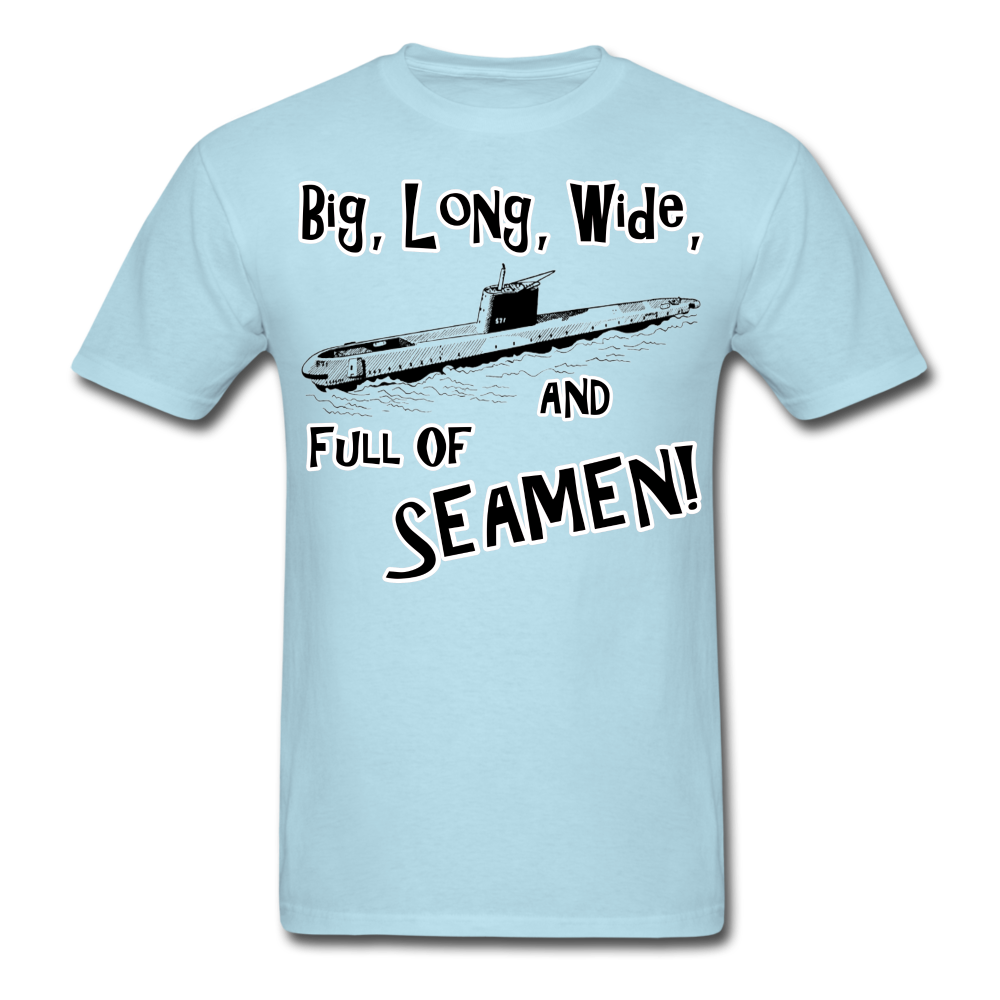Unisex Classic "Seaman" Funny T-Shirt - powder blue