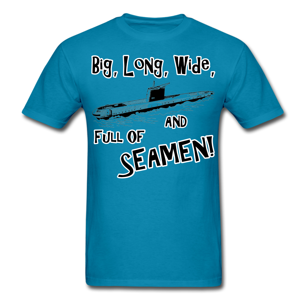 Unisex Classic "Seaman" Funny T-Shirt - turquoise