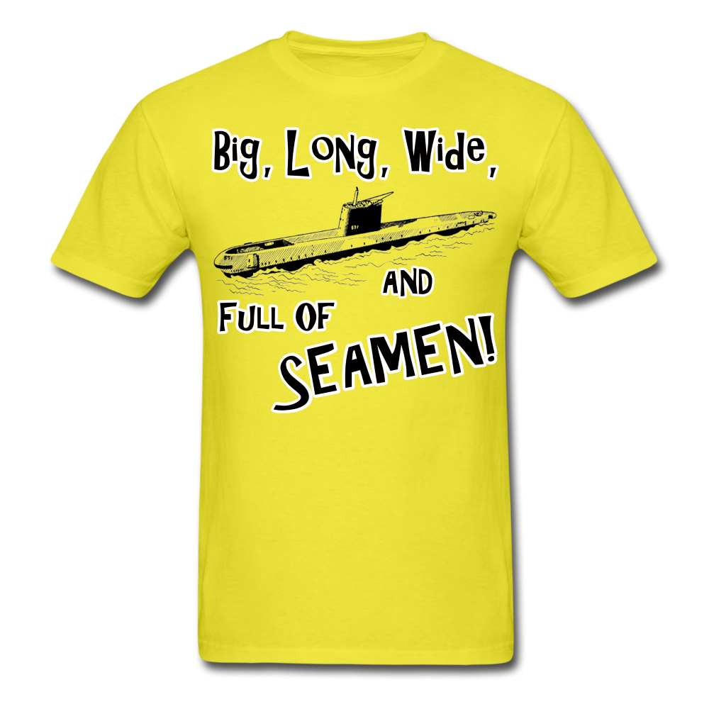 Unisex Classic "Seaman" Funny T-Shirt - yellow
