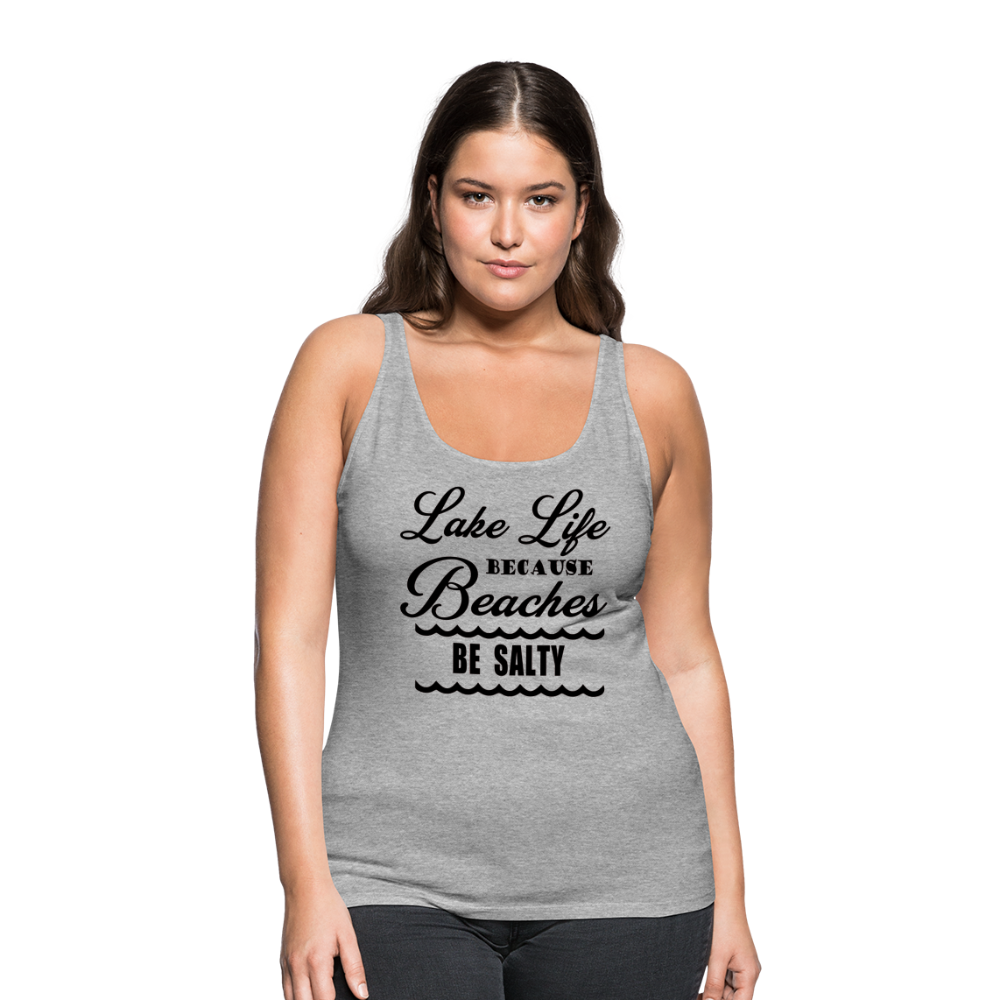 Women’s "Lake Life" Premium Tank Top - heather gray