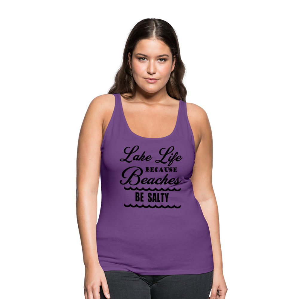 Women’s "Lake Life" Premium Tank Top - purple